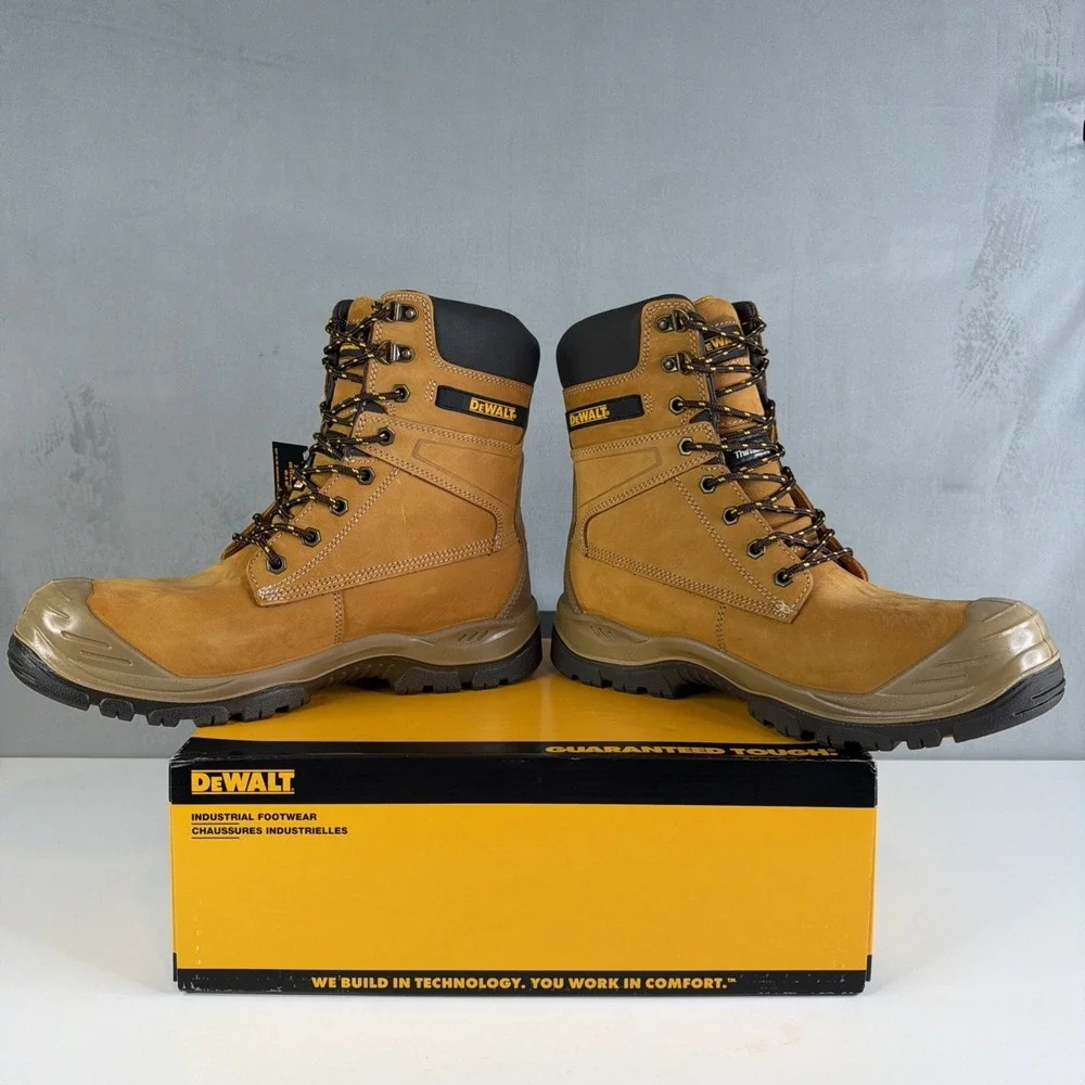DeWalt Spark 8" Work Boots Mens 11.5W Steel Toe Waterproof New Box - Picture 6 of 10